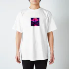 Ronanの山から昇る月 スタンダードTシャツ