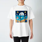 dou-douの宇宙と海の仲間たち スタンダードTシャツ