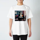 シャ・リオンのシャ・リオン（アフガンハウンド） Regular Fit T-Shirt