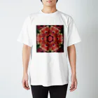 With Flowerの気品に溢れる煌めきのダリア Regular Fit T-Shirt