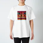 マクマクのネイティブメキシカンノルディク スタンダードTシャツ