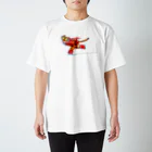 segasworksのスケートのトラちゃん Regular Fit T-Shirt