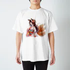 kookLITEの九尾と人の娘 Regular Fit T-Shirt