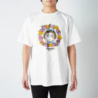 キキぷりのカスタムのお花畑（色変更可能） スタンダードTシャツ