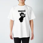 alicetochrisのmerciのクマ Regular Fit T-Shirt