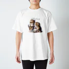 はんなり女史の毛糸玉と子猫 Regular Fit T-Shirt