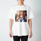 yo-yo-yoの美少女 スタンダードTシャツ