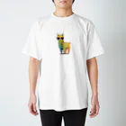 aokitaのアルパカサングラス【カラフルキュート】 Regular Fit T-Shirt