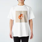 ひとやすみ　らいふのおもしろハムスター Regular Fit T-Shirt