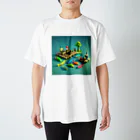 No Fishing No Life の釣り　LEGO？ スタンダードTシャツ