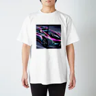 Moichi Designs Shop-2023のエレクトロスペクトラカー Regular Fit T-Shirt