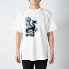 uminosobakaraの花の翼のドラゴン Regular Fit T-Shirt