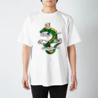 2216studioの龍に乗ったフレブル Regular Fit T-Shirt