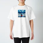 太ったレディのお店の太ったレディの鬱々とも嬉々とした日々 Regular Fit T-Shirt