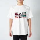 IchicaxNORのOp.1: A girl on the seashore Regular Fit T-Shirt