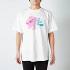 nins・にんずのピンクモルモット Regular Fit T-Shirt