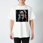 zhalyの銀髪ゴスロリ少女 スタンダードTシャツ