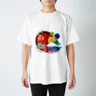 sloth_giraffeのこれぞ和！！ Regular Fit T-Shirt