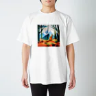 Hamatsukiのカンガルー（折り紙風アート） Regular Fit T-Shirt