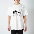 Sonon Buttonのねこねこハチワレ スタンダードTシャツ