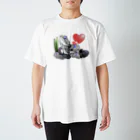 hiromu.のLove Jawfish-Hartタイプ Regular Fit T-Shirt