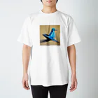 Hamatsukiのハト（折り紙風アート） Regular Fit T-Shirt