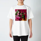 chatnoir8のFlower_Bougainvillea Regular Fit T-Shirt