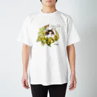 糸葉-Itoha-のホワイトM Regular Fit T-Shirt