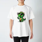 アークのサングラス恐竜ピース Regular Fit T-Shirt