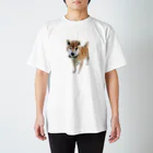 高速道路屋さんのツリ目犬 Regular Fit T-Shirt