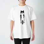 tettebolのホールド・オン・ミー　ハチワレ Regular Fit T-Shirt