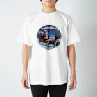 picassoの楽しいデザインショップのパンダクロース Regular Fit T-Shirt