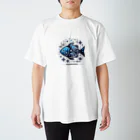 CoffeeeCraze｜プロンプトジャーニー｜ジャンクプロンプト屋の星空を泳ぐ魚 Regular Fit T-Shirt