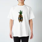 mandrake_chanのﾏﾝﾄﾞﾚちゃん(マフラー付) スタンダードTシャツ