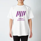 MillionPavilionsRecordsのMPRロゴ（パープル） スタンダードTシャツ