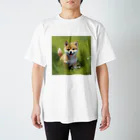 REINA-MAの柴犬 Regular Fit T-Shirt