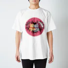 ぬこぬこしょっぷのラブねこ Regular Fit T-Shirt