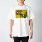 半紙半生の風神雷神図DINOSAUR スタンダードTシャツ