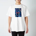 BUNNY-ONLINEのBUNNY-ART No.07 アメコミヴィンテージ Regular Fit T-Shirt