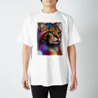 Pamoyanの虹色の幸せソマリ Regular Fit T-Shirt