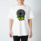 いんこ屋堂のネズミガシラハネナガインコ Regular Fit T-Shirt