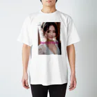 AIgirlanimeのAI美女Tシャツ スタンダードTシャツ