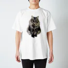 猫和尚のＴシャツ屋さんの源三8.5kg スタンダードTシャツ