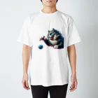 宇宙猫の宇宙猫02 Regular Fit T-Shirt