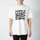 とろろこんぶしょっぷのねこはいます スタンダードTシャツ