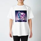 3tomo6's shopのValentine 水晶 Regular Fit T-Shirt