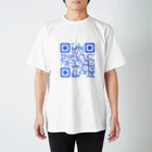 usabit.のぐっず屋さんの社長のtwitterQRコード Regular Fit T-Shirt