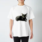 猫和尚のＴシャツ屋さんのせんべい君 Regular Fit T-Shirt