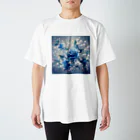 REINA-MAの青薔薇 Regular Fit T-Shirt