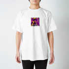 evahmonの光の戦士シリーズ・ひかりちゃん Regular Fit T-Shirt